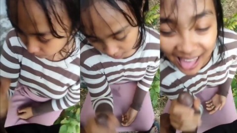 Bokep SMP Abg Bali Mesum Sama Ayang di Semak