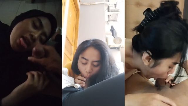 Bokep Indo Dinda Pakai Kerudung Sambil Sepong Kontol Ayang