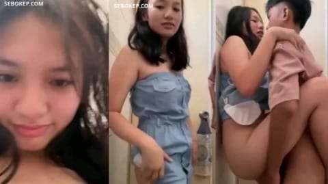 Bokep Indo Skandal Tiktokers Cantik Ngewe di Toilet Hotel