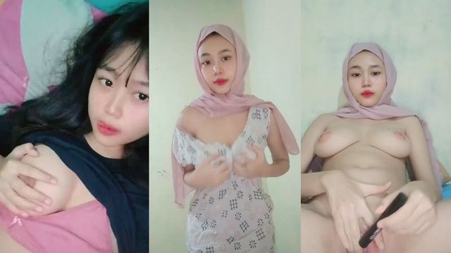 Bokep Indo Jema Cans Hijab Cantik Colmek Meki Pentil Pink