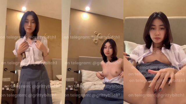 Bokep Indo Kayesha Colmek Pakai Seragam SMA Mulus Parah